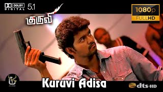 Kuruvi Adisa Theme Kuruvi Video Song 1080P Ultra HD 5 1 Dolby Atmos Dts Audio [upl. by Hgielsa]