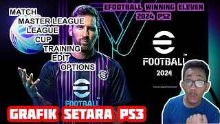 eFootball Winning Eleven 2024 PS2  King MU VS PSG  PCSX2 V175Aether SX2 [upl. by Etiuqram]