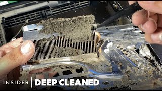 Deep Cleaning Every Part Of A PlayStation 4  Deep Cleaned  Insider [upl. by Sasnak646]