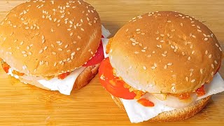 cheese tawa burger ll tawa burger recipes ll घर पर बर्गर बनाये बिना टिक्की के टेस्ट लाजवाब 😋😋😋 [upl. by Aceissej]