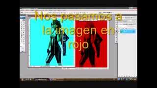 HACER IMAGENES 3D CON PHOTOSHOP  para ver con gafas 3D [upl. by Aennyl368]