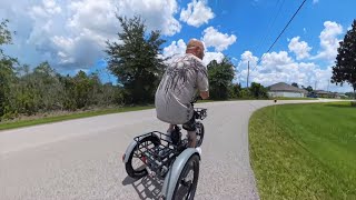 Affordable Amazing Etrike  Mooncool TK1 Folding [upl. by Aisetra733]