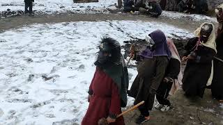 Losar mask dance by kids Ladakh [upl. by Salzhauer]