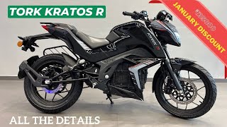 Tork Kratos R Detail Specification walkaround and Price  Offer 2024 [upl. by Gerda]