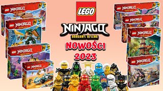 LEGO NINJAGO DRAGON RISING ZESTAWY ZAPREZENTOWANE [upl. by Attiuqehs]