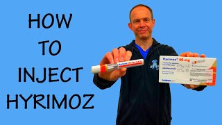 How To Inject Hyrimoz Adalimumab [upl. by Duky644]