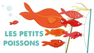 Steve Waring  LES PETITS POISSONS  comptine pour enfants [upl. by Averil86]