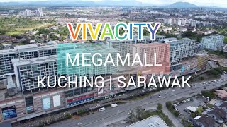 VIVACITY Megamall  Kuching  Sarawak by drone [upl. by Assened]