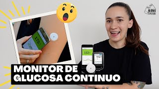 🤯COMO FUNCIONA UN MONITOR DE GLUCOSA CONTINUO  TUTORIAL FREESTYLE LIBRE ABBOTT  Manu Echeverri [upl. by Demetra]