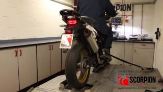 Honda CRF1000L Africa Twin OEM vs Scorpion Serket Parallel Full System [upl. by Llerrahs]