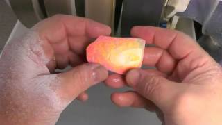 Cutting 106 ct Mintabie Opal Part 3 of 3 [upl. by Eneleuqcaj73]