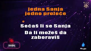 Secas li se Sanja  Karaoke version with lyrics [upl. by Roehm]