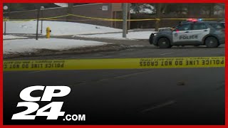 1 person dead following a shooting in North York [upl. by Painter]