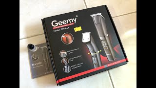 Geemy Hair Clipper Unboxing Overview Geemy GM666 Profesional Hair Clipper  Hair Trimmer Cutter [upl. by Hildegarde169]