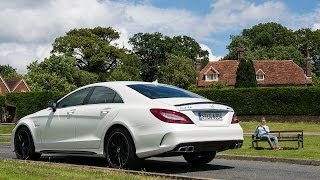 2014 MercedesBenz CLS 63 AMG 4MATIC SModell C218  Fahrbericht der Probefahrt  Test  Review [upl. by Inavihs]