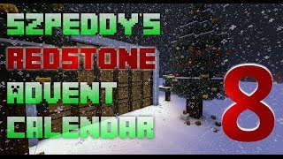 Minecraft Redstone Advent Calendar Dec 8th  Win a Steam game every day [upl. by Ennaeiluj]