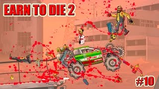 Earn to Die 2 прохождение КРУТОЙ ДЖИП 10 серия [upl. by Arabrab]