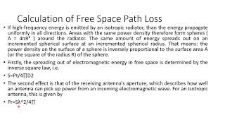 ADVANCED COMMUNICATION SYSTEMS Line of Sight Path Characteristics Saniya Azeem [upl. by Ahseenak]