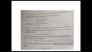 Ionization constant of acetic acid by using electric conductance [upl. by Strawn]