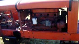 Wheatstock 8  1935 Allis WC pulling 3 Bottom plow 9quot deep 1002107mov [upl. by Tullus360]