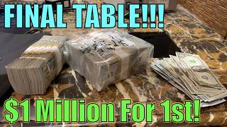 I Make FINAL TABLE Of 50k 1 MILLION For First My BIGGEST SCORE Ever Poker Vlog Ep 295 [upl. by Coit664]