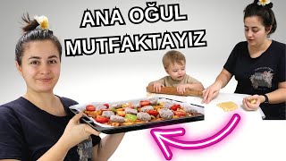 ŞAHANE Kurabiye  Bebeğimle Hamur İşi Yaptık  Mutfak Sohbeti  Rutin Günlük VLOG [upl. by Naomi]