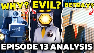 ELITE ISO amp MOBI EVIL BETRAYAL  Episode 13 SKIBIDI TOILET MULTIVERSE Easter Egg Analysis Theory [upl. by Balsam219]