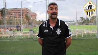 DECLARACIONS  ROBERTO BAS ANALITZA EL PATACONA CF 10 ONTINYENT 1931 CF 20242025 [upl. by Fahey]