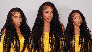 One Of My Favorite Installs EVER Must Try 36quot Deep Wave HD Lace Wig Ft Asteria Hair [upl. by Oakley394]