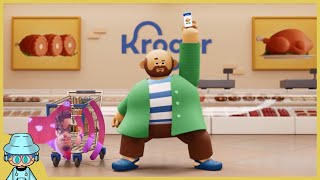 Kroger Ad But With GrubHub Ad Audio [upl. by Rramo]