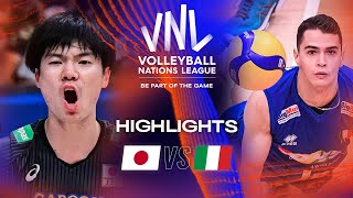 🇯🇵 JPN vs 🇮🇹 ITA  Highlights Week 3  Mens VNL 2023 [upl. by Singband]