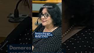 Damares Alves quer ser princesa da Ilha do Marajó no Pará [upl. by Yrrol]