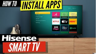 How To Install Apps on a HiSense Smart TV [upl. by Leese]