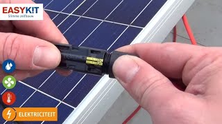 Hoe zelf je zonnepanelen plaatsen  Zelfbouwpakket pv zonnepanelen [upl. by Kidd]