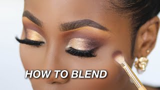 HOW TO APPLY EYESHADOW FOR BEGINNERS  DETAILED amp CLOSE UP  BEGINNER FRIENDLY [upl. by Eidda]