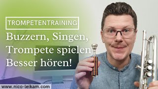 Besser Hören und intonieren  Übung für dein Trompetentraining  besser Trompete spielen lernen 🎺 [upl. by Alat]