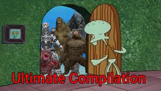 Godzilla Door Meme Ultimate Compilation [upl. by Frolick360]