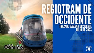 Vuelo de Drone  Trazado Completo Sabana Occidente del Regiotram [upl. by Llain927]