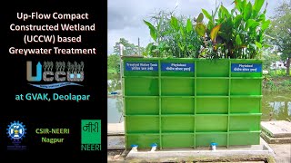 UCCW based Greywater Treatment Scheme at Deolapar trending wetland wastewater [upl. by Crispin]