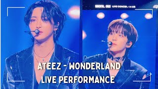 ATEEZ Wonderland Live Performance Fancam [upl. by Ewald810]