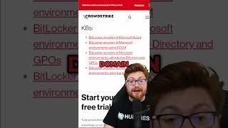 CrowdStrike Outage Recovery with BitLocker [upl. by Blum217]