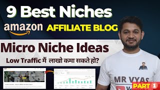 9 Best Niches for Amazon Affiliate Blog  High Affiliate commission and Micro Niche Topic [upl. by Yasdnyl]