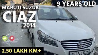 Maruti Suzuki Ciaz 2014  9 Year Experience Review  Old is Gold  Car Problems and issues  ciaz [upl. by Seravart]