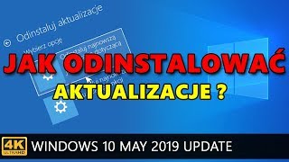 Windows 10 Odinstalowanie najnowszej aktualizacji przy użyciu opcji zaawansowanego uruchamiania [upl. by Au]