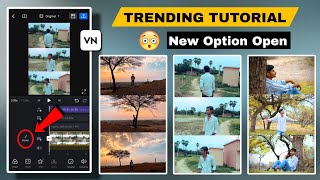 3 layer Video Editing In VN  VN Video Editing 3 Layer  Instagram Trending Reels Editing tutorial [upl. by Ahsinert391]