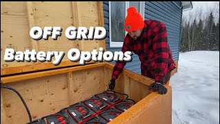 Deep Cycle VS Lithium Ion Batteries for OFF GRID living [upl. by Clareta636]