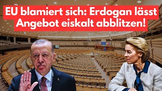 Erdogan zu EU quotWir brauchen euch nichtquot EU blamiert sich [upl. by Limbert]