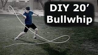 How To Make a 20 Bullwhip  DIY Build [upl. by Asira814]