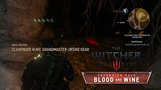 Blood and Wine  Scavenger Hunt Grandmaster Ursine Gear [upl. by Einomrah]