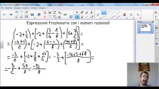 espressioni frazionarie con numeri razionali [upl. by Enidan]